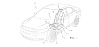 Ford запатентовал подушки безопасности под сиденьями автомобиля