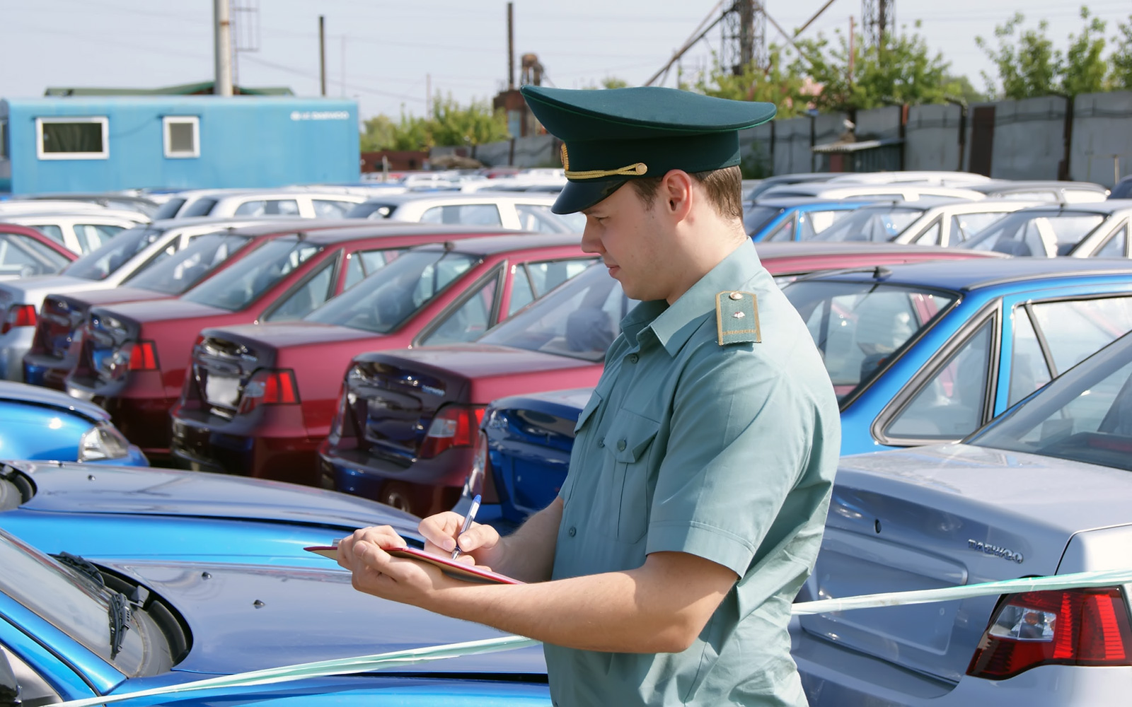 Штраф за езду на нерастаможенном автомобиле